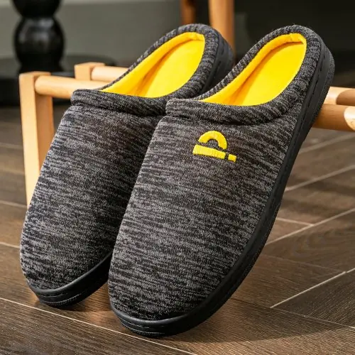 Image de Pantoufles Hommes Confortables avec Semelle Mémoire de Forme