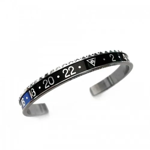 Blauw zwart