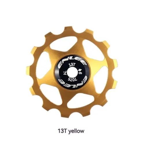 Image de Poulie Dérailleur Arrière VTT en Alliage d'Aluminium avec Roulements Céramique