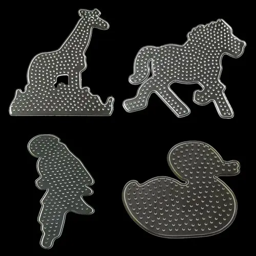 Image de Perles Fusibles Transparentes 5mm - Kit Créatif pour Enfants