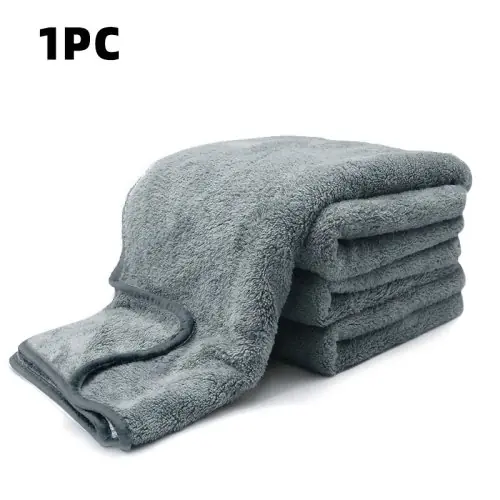 Image de Serviette Microfibre pour Voiture - Séchage Rapide & Ultra Douce