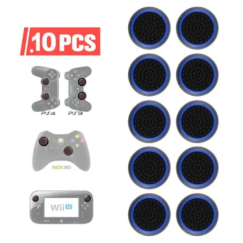 Noir bleu 10Pcs