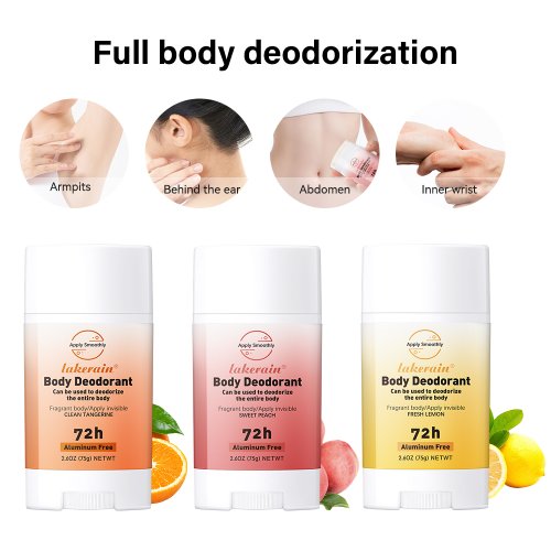 Immagine di Deodorante Balsamo Naturale per il Corpo con Fragranza Fresca e Duratura, Controllo degli Odori per 72 Ore per Uomini e Donne