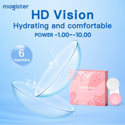 Immagine di Lenti a Contatto Morbide con Prescrizione per Miopia - HD e Comfort