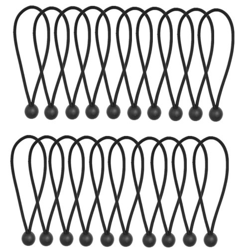 Zdjęcie Elastyczna Linka Bungee do Mocowania Namiotu, Plandeki, Markizy i Baldachimu – Wytrzymałe Przenośne Zapięcie do Kampera, Schronu i Przewożenia Ładunku