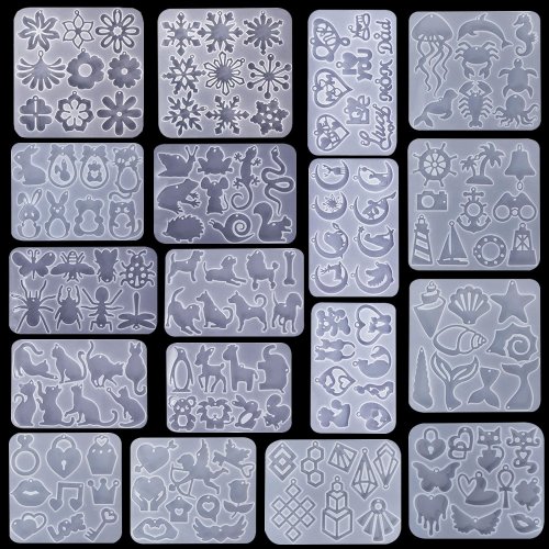 Afbeelding van Creatieve Siliconen Mal voor Epoxyhars – DIY Sieraden & Charms