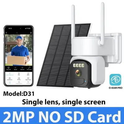 Image de Caméra Solaire 5K WiFi - Surveillance Extérieure Ultra HD