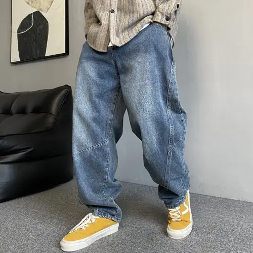 Image de Jean Vintage Large Taille 50 - Décontracté & Confortable