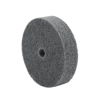 Image de Disque Abrasif Laine pour Meuleuse - Polissage Précis 74-80mm