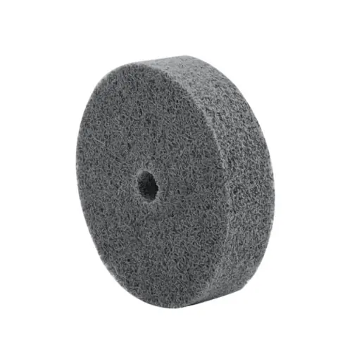 Image de Disque Abrasif Laine pour Meuleuse - Polissage Précis 74-80mm