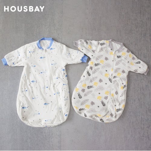 Imagen de Saco de dormir para bebé recién nacido, cambiador de pañales, 100% suave de algodón, saco de dormir fino de primavera, edredón con estampado de dibujos animados, protección para dormir para niños