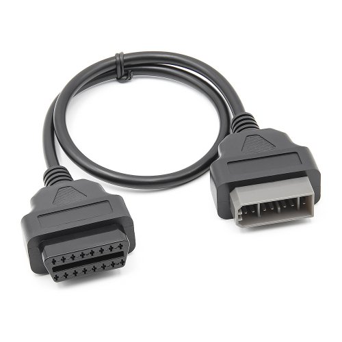 Imagen de Adaptador de Diagnóstico para Coche de 14 a 16 Pines OBD2, Conector de Alta Calidad para Vehículos Nissan - Compatible con Herramientas OBD y OBDII