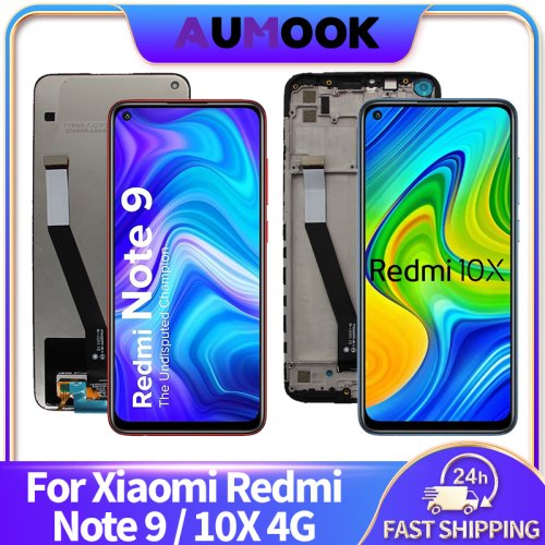 Afbeelding van LCD-scherm met touchscreen digitizer voor Xiaomi Redmi Note 9 en Redmi 10X 4G (modellen M2003J15SC, M2003J15SG, M2003J15SS) - Vervangingsonderdeel van hoge kwaliteit