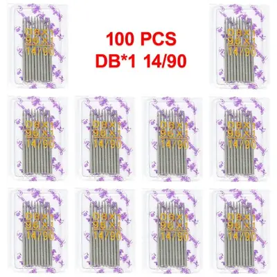 Image de Aiguilles à Coudre Industrielles - Lot de 100 Pièces