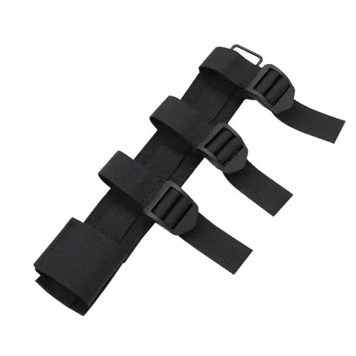 Image de Support Tactique Molle pour Couteau - Fixation Rapide sur Sac ou Gilet