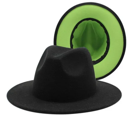 Negro y lima verde