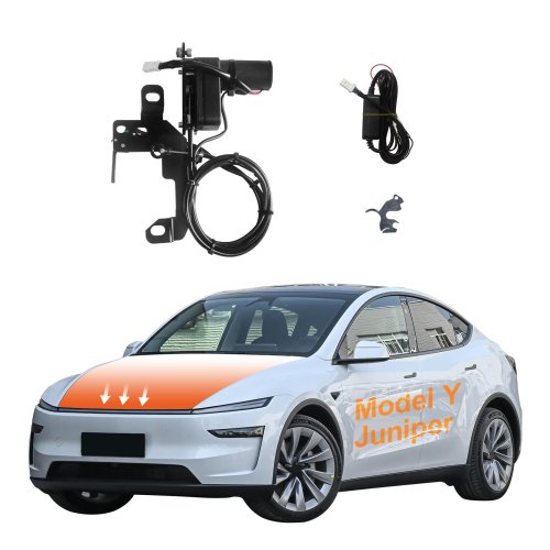Image of Electric Soft-Closing Front Trunk Closer with Automatic Lock for Tesla Model Y Juniper 2025 – Power Frunk Upgrade with Suction Technology