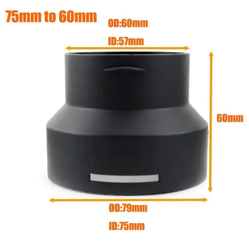 75 to 60mm