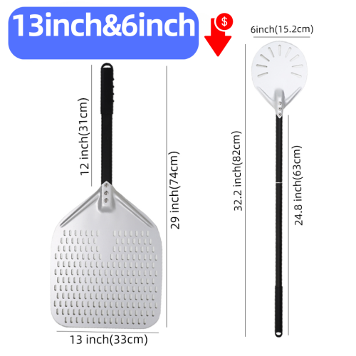 6 13inch argento set