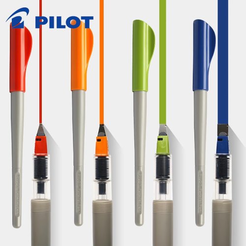 Bild von Pilot Parallel Füllfederhalter FP3 SS – Arabische Kalligraphie-Stift mit gotischem Schriftstil, 1,5 mm, 2,4 mm, 3,8 mm, 6,0 mm Nib, ideal für Kunst und Briefpapier