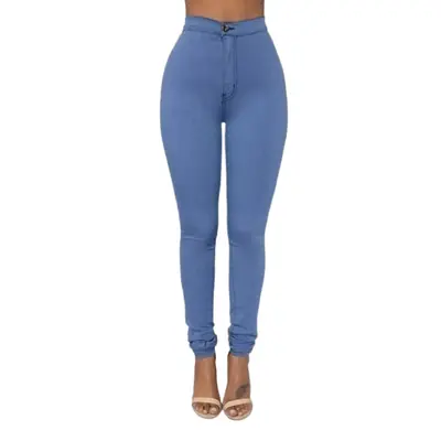 Image de Jeans Haut de Gamme Stretch Mince pour Femmes