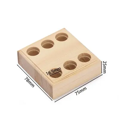 Support en Bois pour Pinces à Bijoux - Organiseur Artisanal