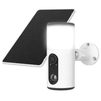 Image de Caméra de Sécurité Solaire 2K avec Vision Nocturne