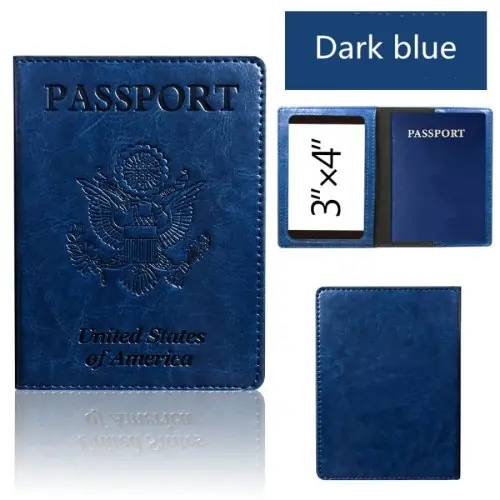Image de Portefeuille de Voyage RFID avec Protection pour Passeport