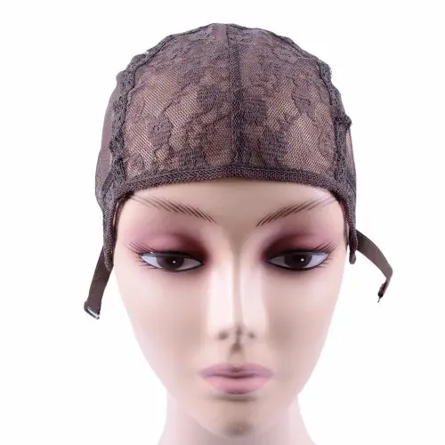 Image de Bonnet de perruque ajustable brun foncé - 1 pièce