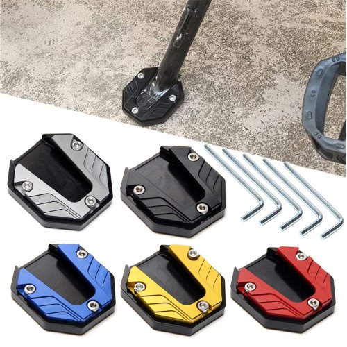 Bild von Universal Roller Motorrad- und Fahrradständer-Verlängerung mit Anti-Rutsch-Platte – Stabilisierendes Standfuß-Set für bessere Standfestigkeit