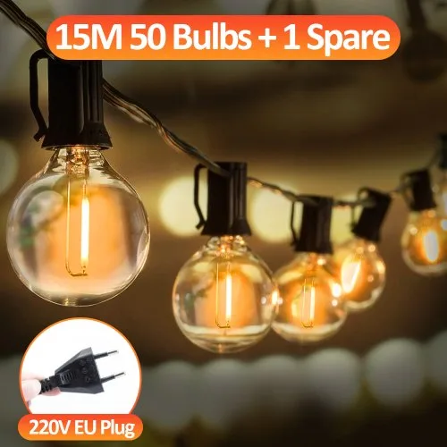 15m 50 lampen