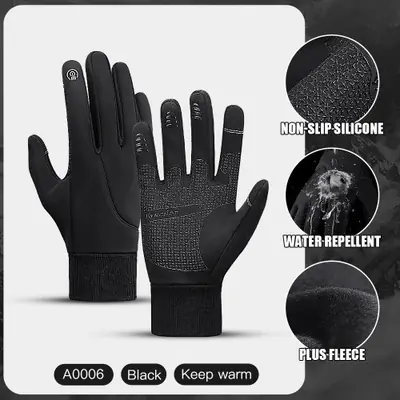 Image de Gants Hiver Chauffants pour Cyclisme & Ski - Imperméables & Écran Tactile