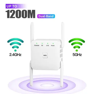Image de Répéteur WiFi AC1200 Double Bande 2.4GHz & 5GHz