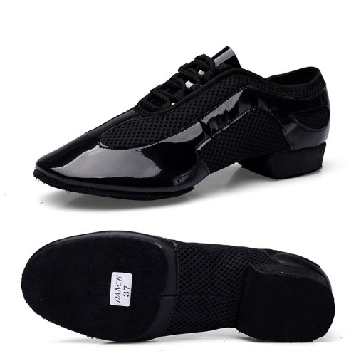 Image de Chaussures de Danse Latine Pro - Cuir Verni Souple