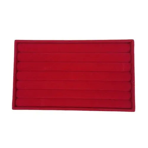Anillo bandeja rojo
