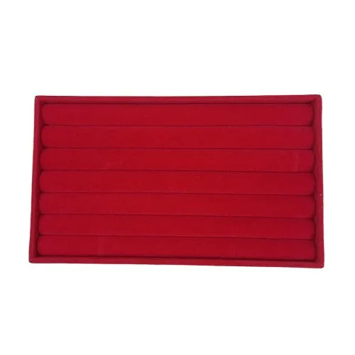 Ring dienblad rood