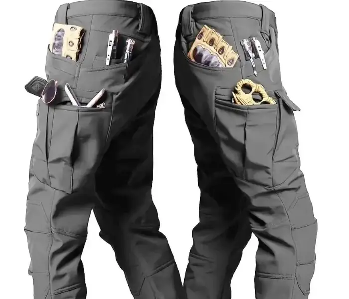 Pantalon gris uniquement