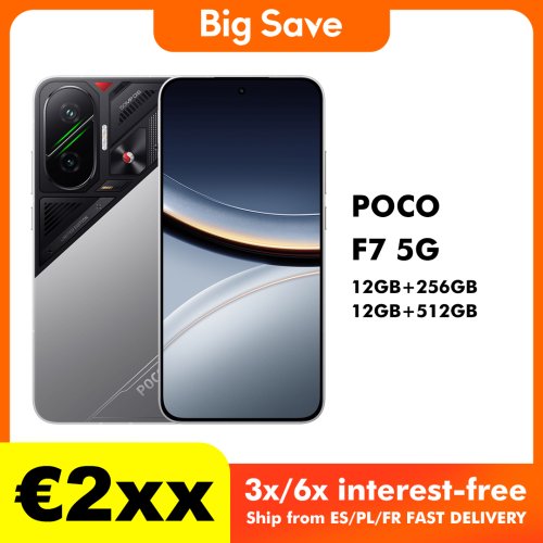 Poco F7 5G - 12GB RAM, 256GB/512GB, NFC, Snapdragon 8s Gen 4