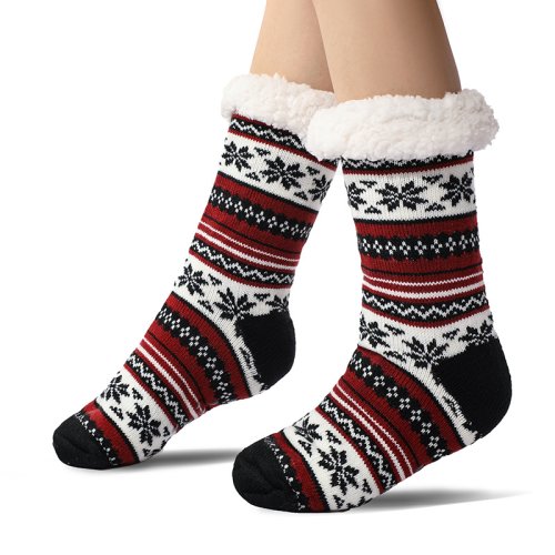 Bild von Flauschige Rutschfeste Socken für Herren – Warm & Weich