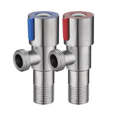 Image de Vanne d'arrêt triangulaire inox pour eau chaude