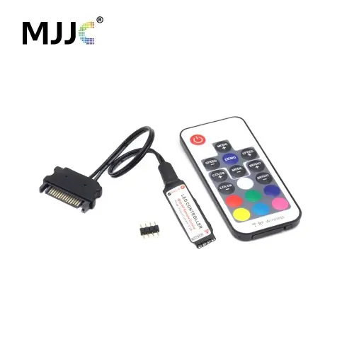 Image de Contrôleur LED RGB 12V avec Télécommande Sans Fil