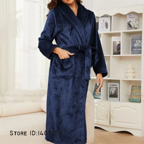 Dames marineblauw blauw jurk