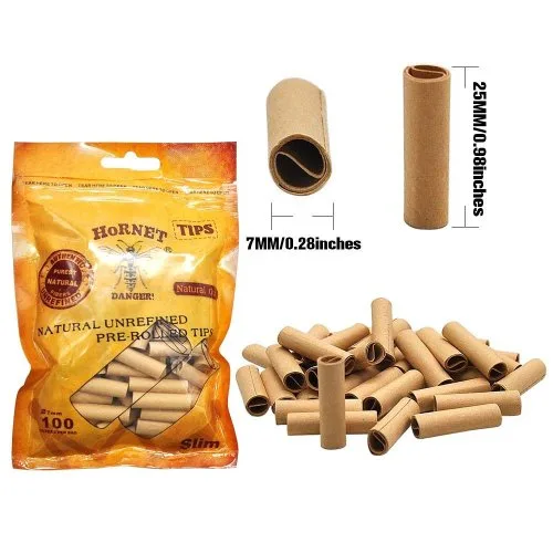 100 stuks 7MM bruin