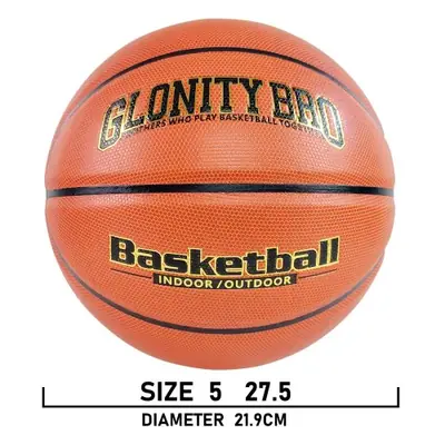 Image de Ballon de Basket Taille 7 en Cuir - Haut Rendement