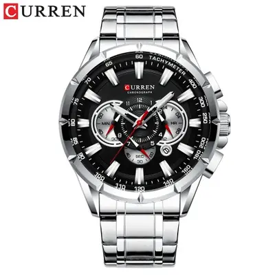 Image de Chronographe Sport Homme - Acier Inoxydable & Cadran Grand