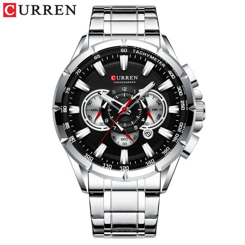 Image de Chronographe Sport Homme - Acier Inoxydable & Cadran Grand