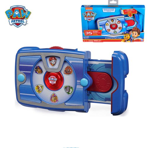 Afbeelding van Originele PAW Patrol Ryder Pup Pad Tablet Mission Launcher Rescue Team Hond Oproepkussen Kinderen Speelgoed Cosplay Klinkend Speelgoed Anime Pop