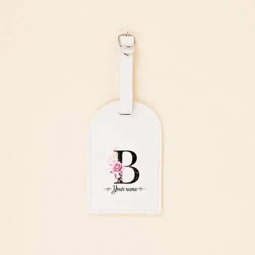 Letter B met naam
