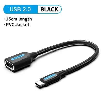 Image de Adaptateur USB-C vers USB-A 3.0 - Câble OTG pour MacBook, Xiaomi et plus