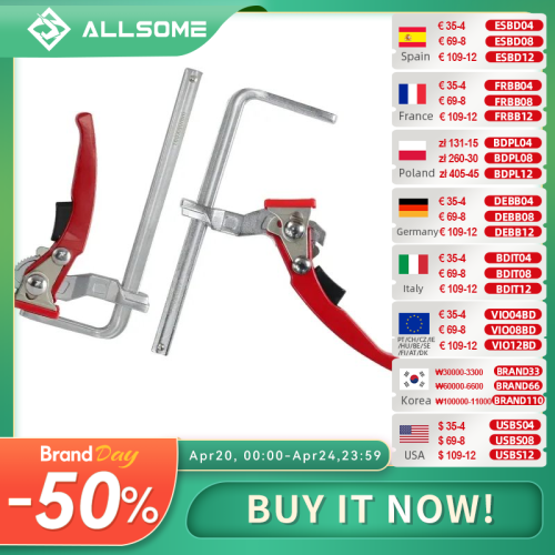 Image de Pince de Table à Cliquet Rapide - 2 Pièces